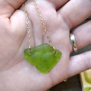 Sea glass necklace